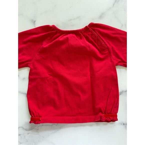 TKS the Kid Source 18 month baby girl y2k cute teddy bear red shirt Cherish long - Picture 5 of 5